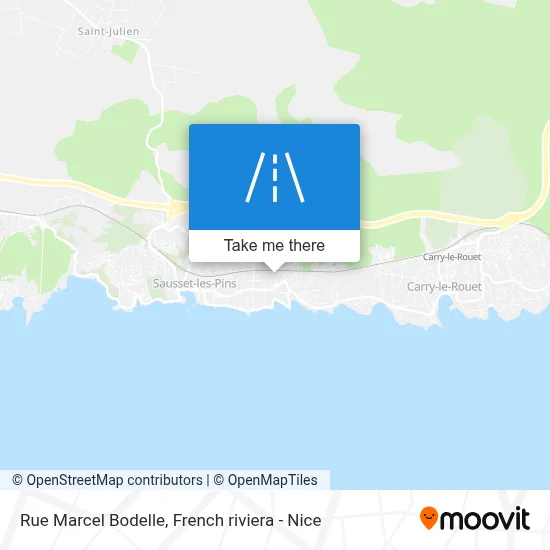 Rue Marcel Bodelle map