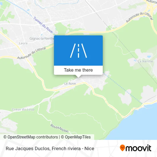 Rue Jacques Duclos map