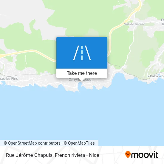 Rue Jérôme Chapuis map