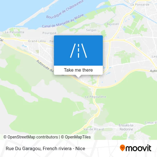 Rue Du Garagou map