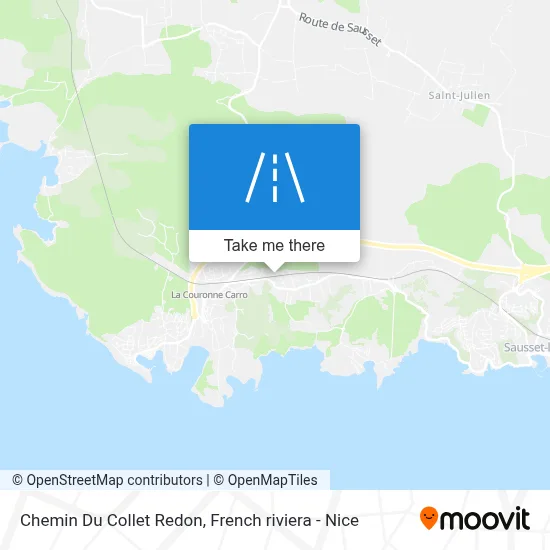 Chemin Du Collet Redon map