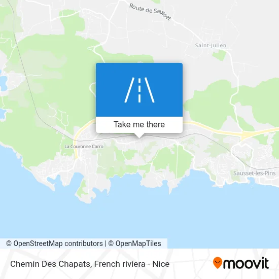 Chemin Des Chapats map