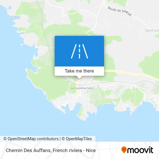 Chemin Des Auffans map
