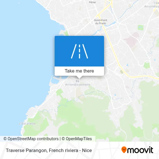 Traverse Parangon map