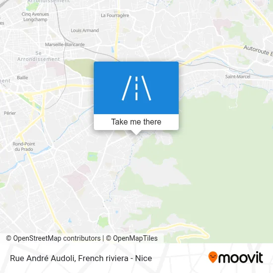 Rue André Audoli map