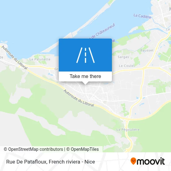 Mapa Rue De Patafloux