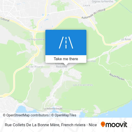 Rue Collets De La Bonne Mère map