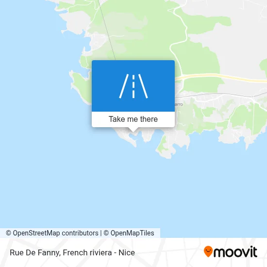 Mapa Rue De Fanny