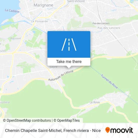 Chemin Chapelle Saint-Michel map