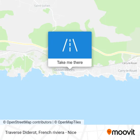 Traverse Diderot map