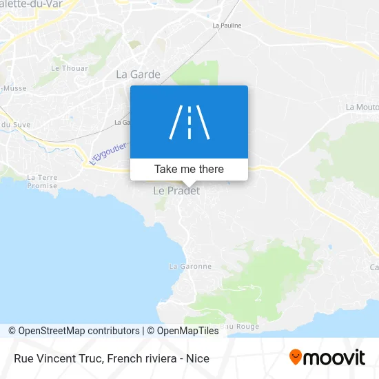 Rue Vincent Truc map