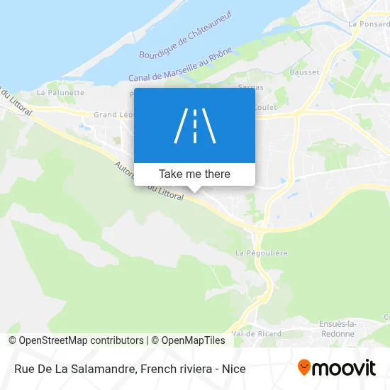 Rue De La Salamandre map