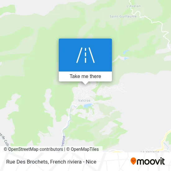 Rue Des Brochets map