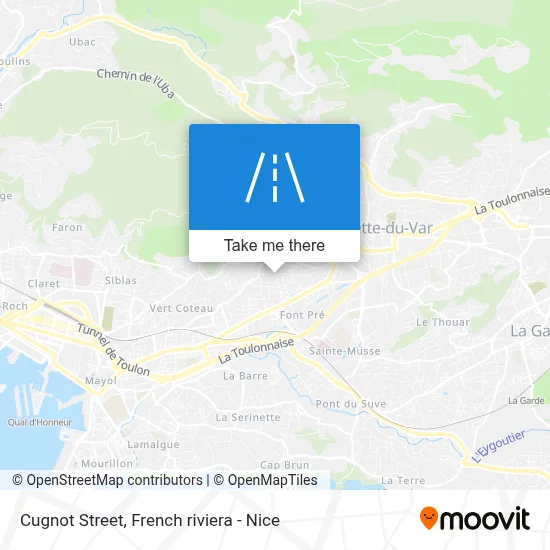 Rue Cugnot map