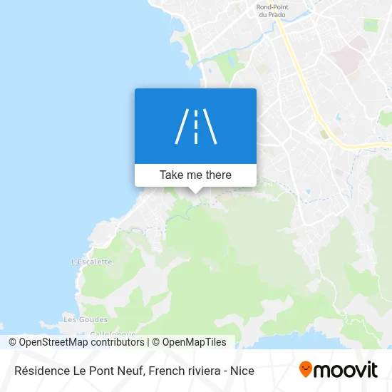 Résidence Le Pont Neuf map