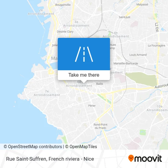 Mapa Rue Saint-Suffren