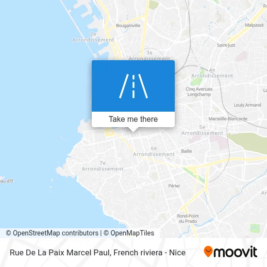 Rue De La Paix Marcel Paul map