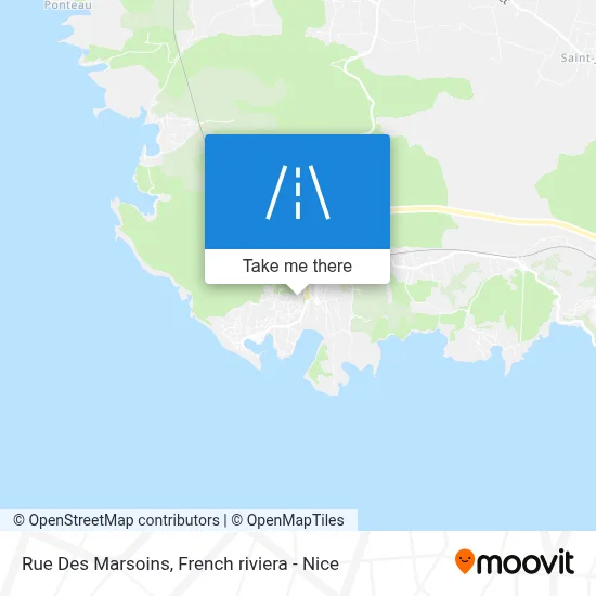 Rue Des Marsoins map