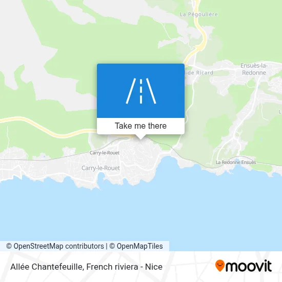 Allée Chantefeuille map