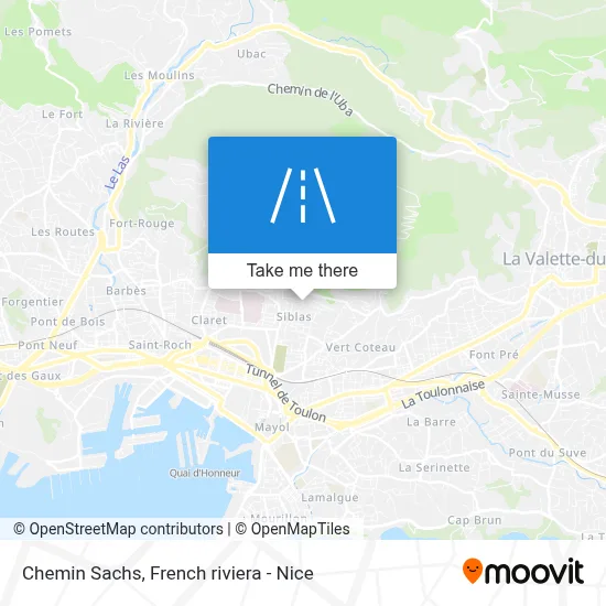 Chemin Sachs map