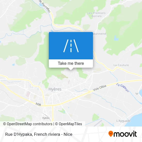 Rue D'Hypaka map