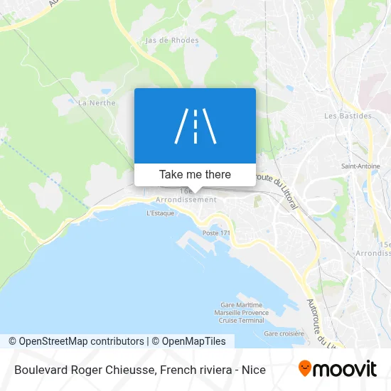 Boulevard Roger Chieusse map