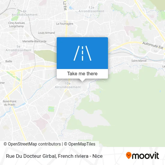 Rue Du Docteur Girbal map
