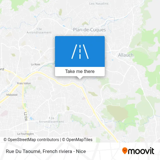 Rue Du Taoumé map