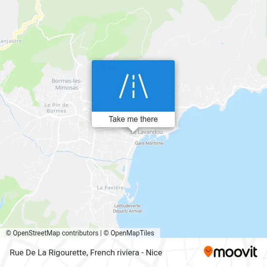 Rue De La Rigourette map