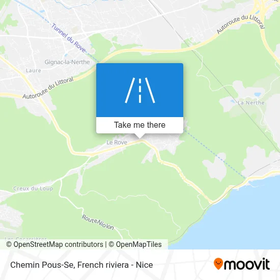 Chemin Pous-Se map