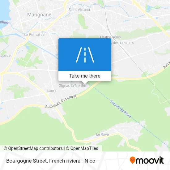 Rue De La Bourgogne map