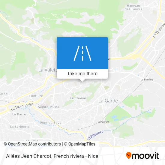 Allées Jean Charcot map
