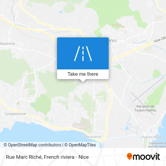 Rue Marc Riché map