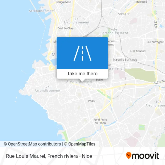 Rue Louis Maurel map
