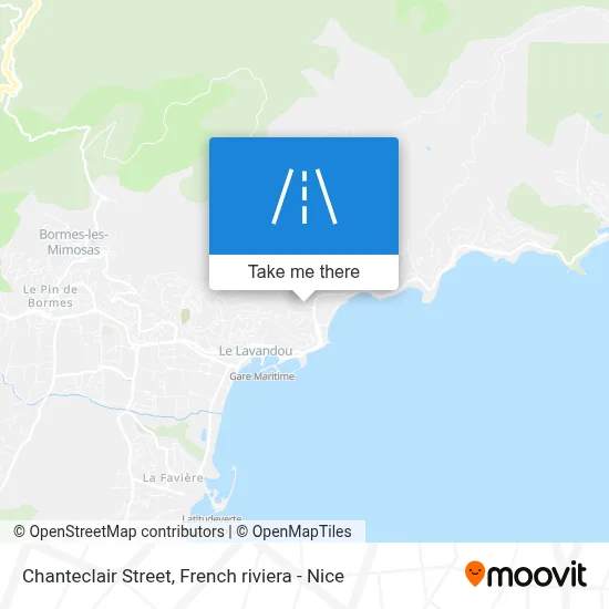Mapa Rue Chanteclair