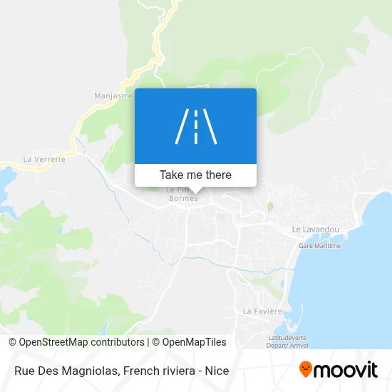 Rue Des Magniolas map
