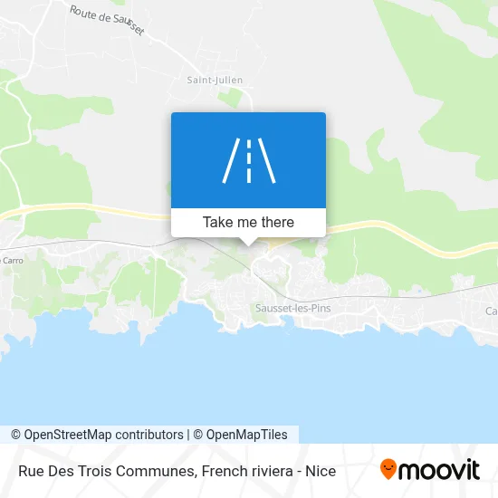 Rue Des Trois Communes map