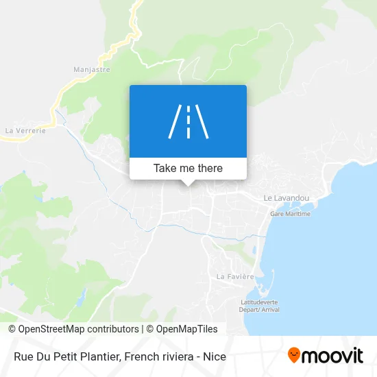 Rue Du Petit Plantier map