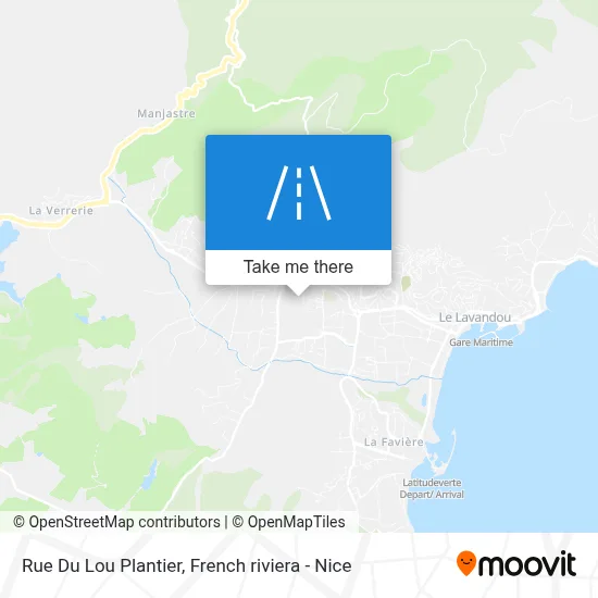 Rue Du Lou Plantier map