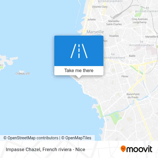 Impasse Chazel map