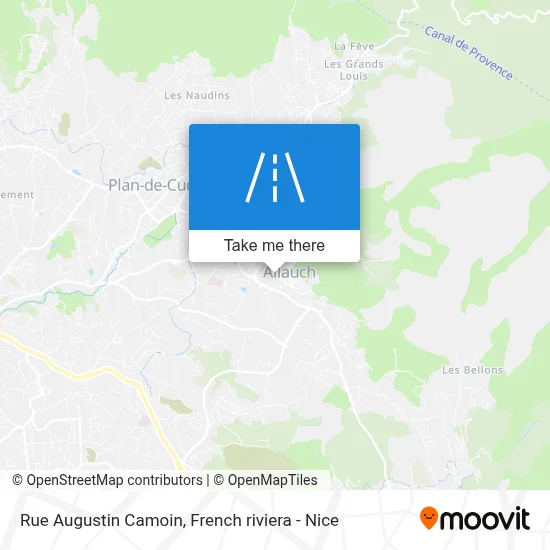 Rue Augustin Camoin map