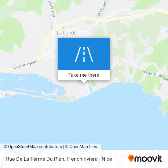 Rue De La Ferme Du Plan map