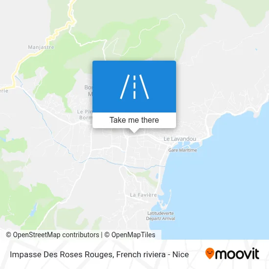 Mapa Impasse Des Roses Rouges