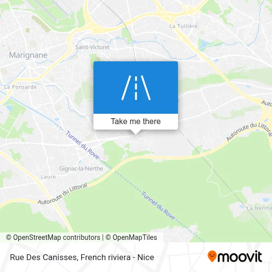 Rue Des Canisses map