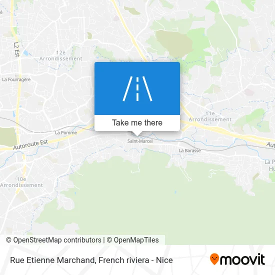 Rue Etienne Marchand map