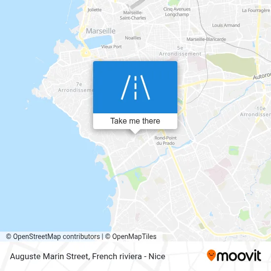 Rue Auguste Marin map