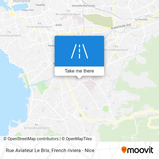Rue Aviateur Le Brix map