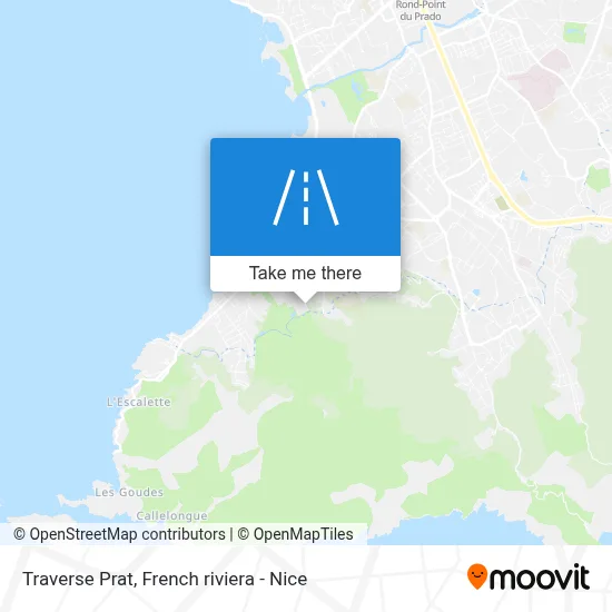 Traverse Prat map