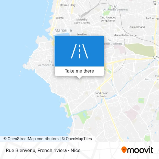 Rue Bienvenu map