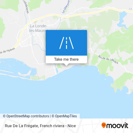 Rue De La Frégate map